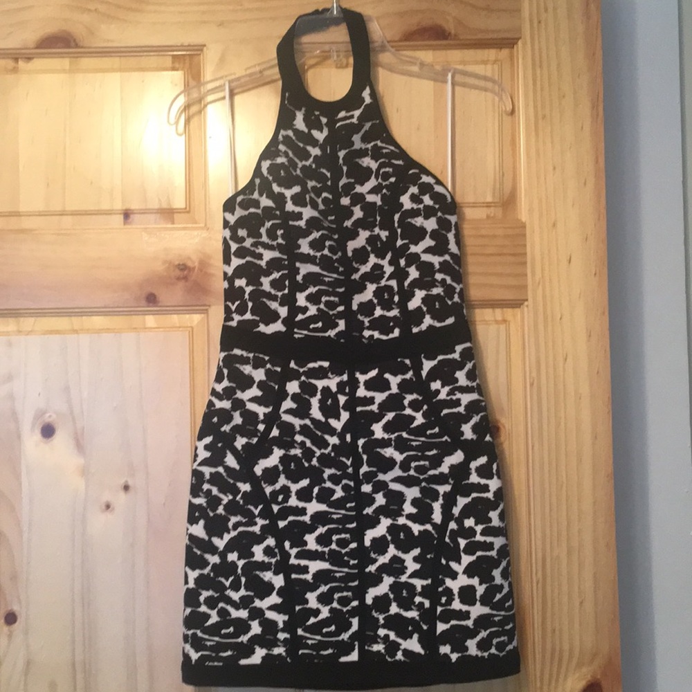 Finders Keepers XS animal print mini dress